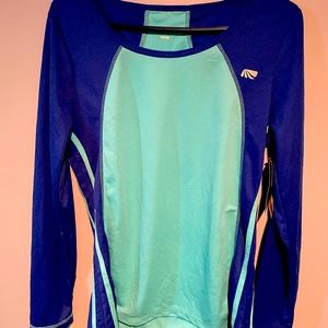Marika tek size Large long sleeve workout shirt
